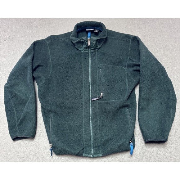 Patagonia Other - VTG Patagonia Synchilla Mens Green Full Zip Fleece Jacket USA 90s Y2K Retro Sz M